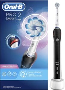 Oral-B Pro 2 2000S Sensi Ultrathin - Elektrische tandenborstel - Zwart