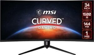 MSI Optix MAG342CQR - QHD Ultrawide Curved Gaming Monitor - 34 inch