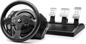 Thrustmaster T300 RS GT Racestuur + Thrustmaster TH8A Gaming racestuurshifter - PS5, PS4 & PC
