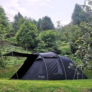 Truvii Tunnel Tent Sunrise Ts03 - Zwart - 4 Persoons