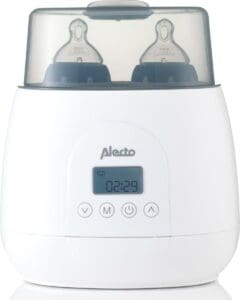 Alecto BW700TWIN - Dubbele digitale Flessenwarmer