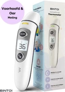 Bintoi® X200 - Thermometer voorhoofd - Oorthermometer - Koortsthermometer