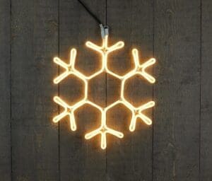 Anna's Collection - kerstverlichting neon LED sneeuwvlok