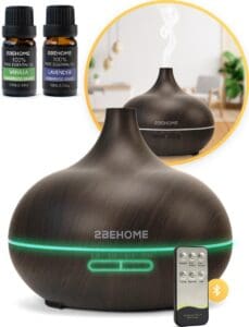 2BEHOME® Aroma diffuser 550ML met afstandsbediening