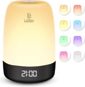 Loftey Wake Up Light - Lichtwekker - Digitale Wekker met lamp