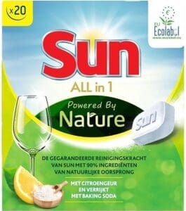 Sun All-In-1 Powered By Nature Eco Vaatwastabletten