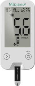 Medisana Meditouch2 Startpakket - mmol L (versie voor Nederland) - Bloedsuikermeter