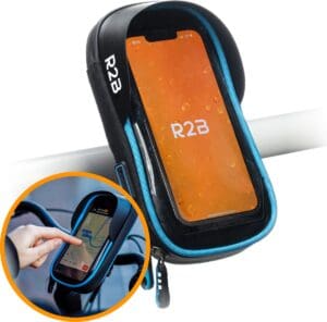 R2B® Telefoonhouder fiets waterdicht met 360 graden rotatie - Ook voor scooter & motor - Gsm houder fiets