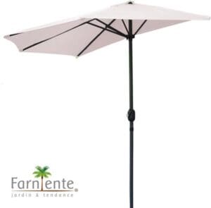 Farniente - Balkon Parasol Demi 270x135x230cm Zandkleur - Urban Living Parasol