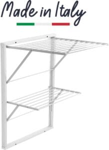 Arredamenti Italia 648 Kevin Laccato Bianco - Houten Handdoekrek