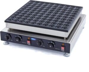 Maxima Poffertjesplaat 100 Stuks Ø 4 cm - Elektrische Poffertjes Pan
