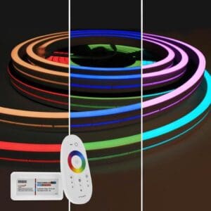 3 meter RGB Neon LED flex Maxi recht