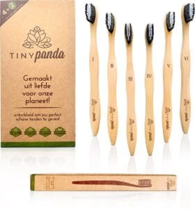 Tiny panda Bamboe Tandenborstels