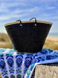 Bohemida- Rieten Tas - Boho Ibiza Shopper tas Strandtas